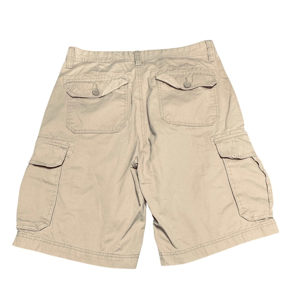 Sun River Cargo Shorts Mens 32 Tan Khaki Cotton Multi Pocket Utility 1275.14 - Picture 2 of 8